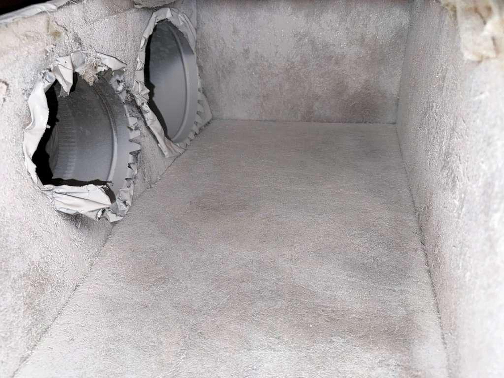 Fresh Air Duct Cleanings technician at work in Austin TX
