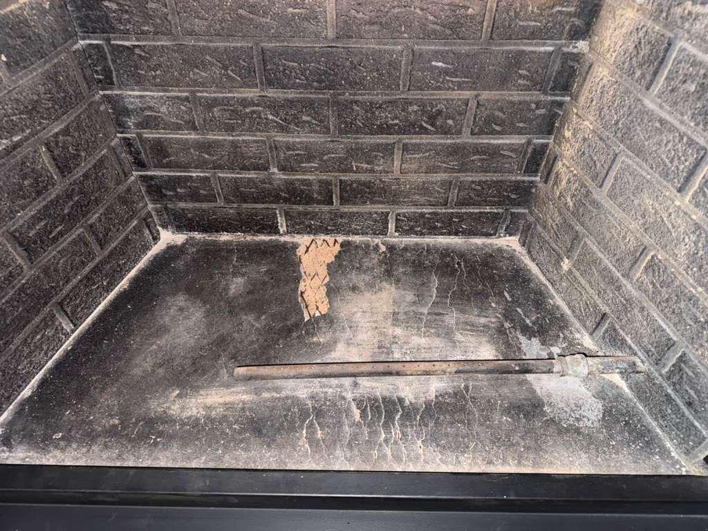 Chimney cleaning South Austin before and after