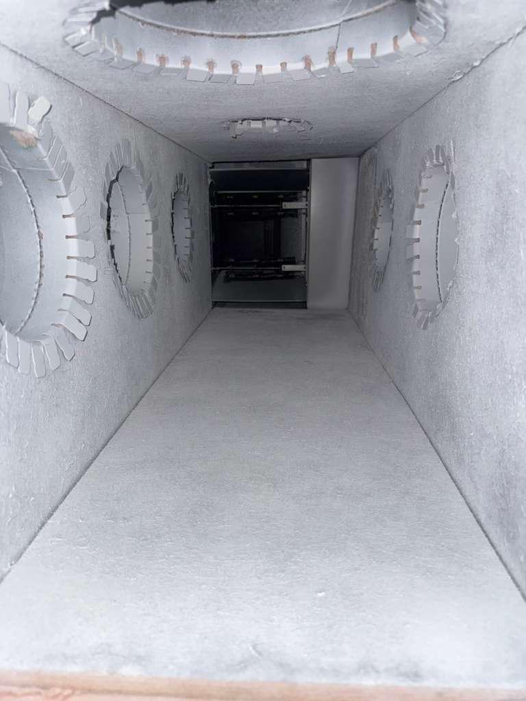 HVAC duct cleaning South Austin before and after